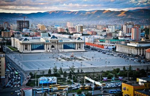Улаанбаатар хотод  +13 градус дулаан